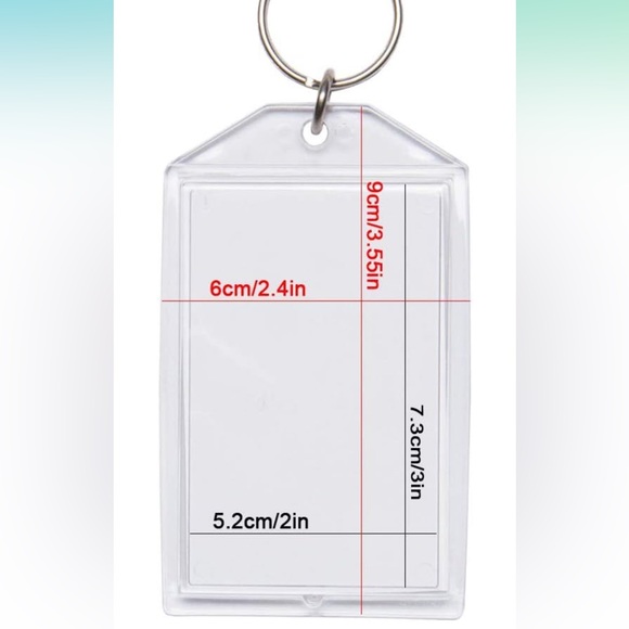 20 Snap-in Custom Photo Insert Keychains - Picture 3 of 4